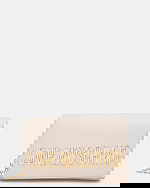 Love Moschino poșetă culoarea bej, JC4103PP1NKD0110