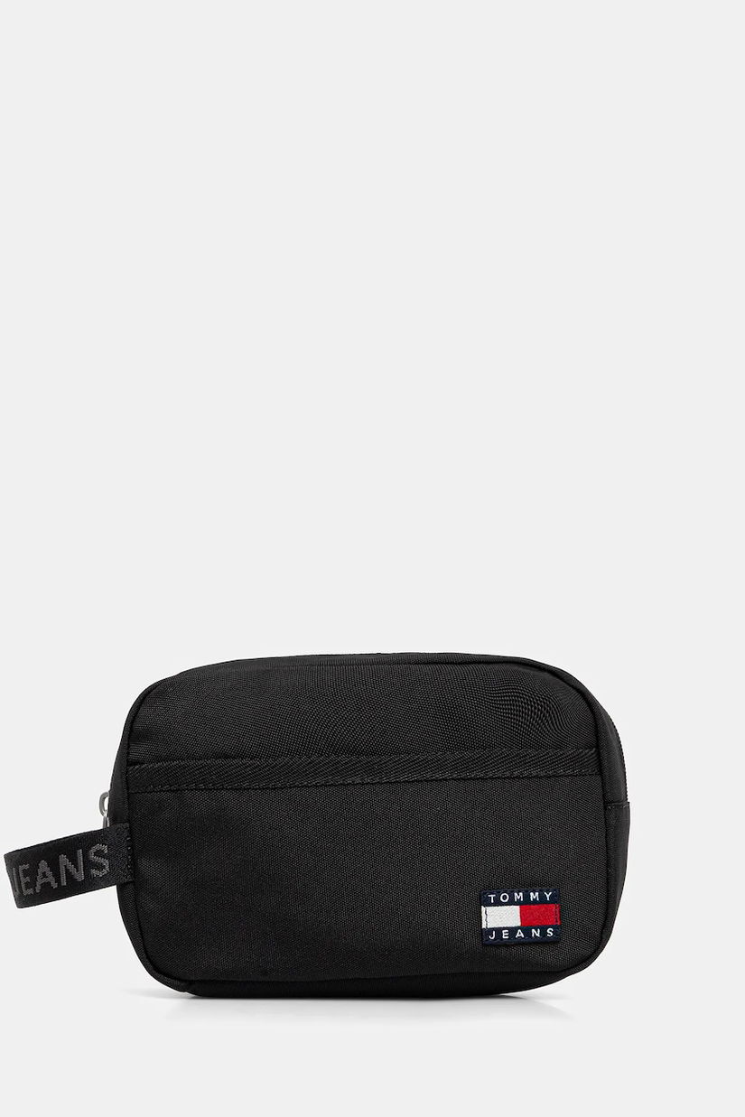 Tommy Jeans portfard culoarea negru, AM0AM13411