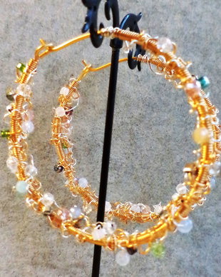 Cercei supradimensionati/round hoop