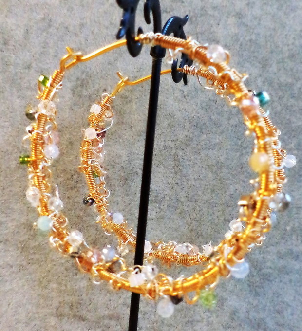 Cercei supradimensionati/round hoop