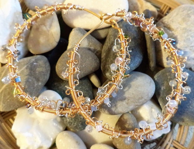 Cercei supradimensionati/round hoop