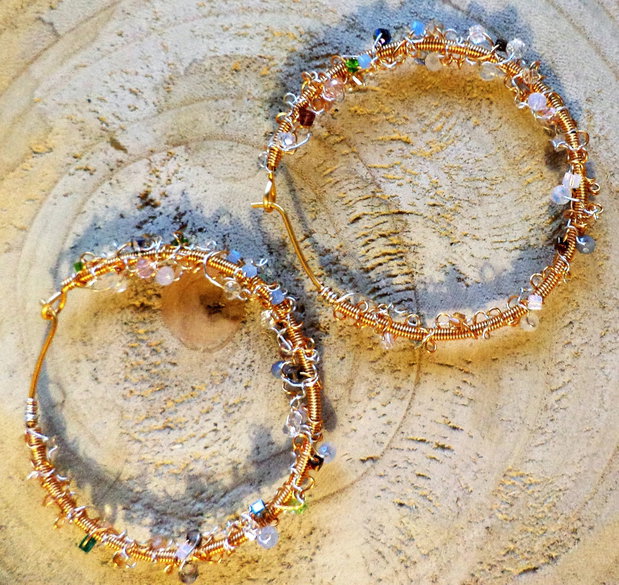 Cercei supradimensionati/round hoop