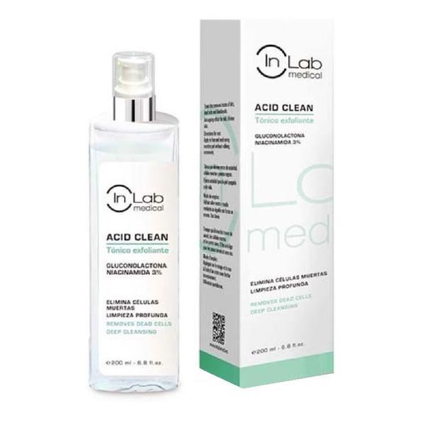 Tonic Exfoliant Acid Clean Inlab Medical, Inlabmed038, 200 ml