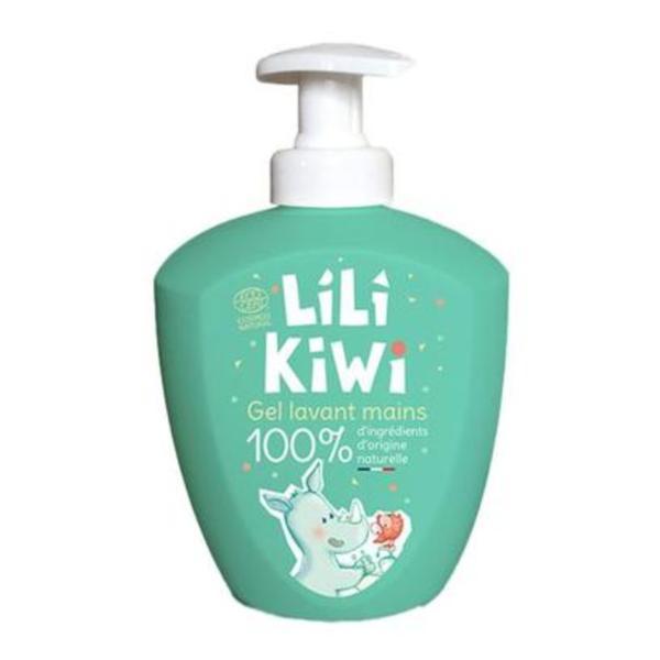 Gel de spalat pe maini 100% natural, fara sapun, cu parfum de mar verde Lilikiwi, 250 ml