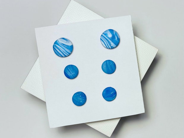 Set cercei din lut polimeric OCEAN WHISPERS #C0150