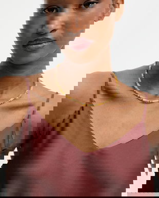 Answear.LAB colier din aventurină, lucrat manual