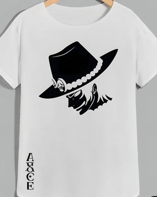 Tricou pictat manual