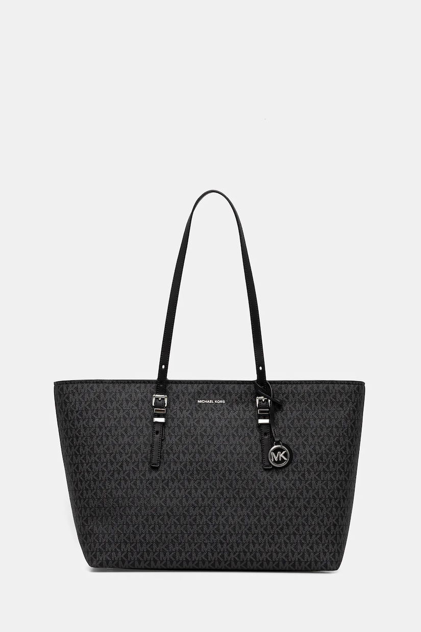 MICHAEL Michael Kors geantă QUINN culoare neagră 30T5SQNT9V