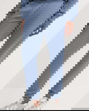 Tommy Jeans pantaloni de trening culoarea bleumarin, uni, DM0DM20473