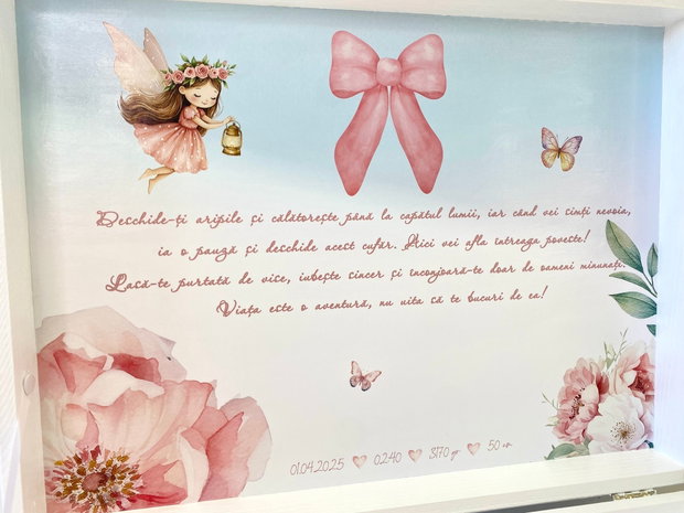 Cutie trusou botez - Zana zanelor