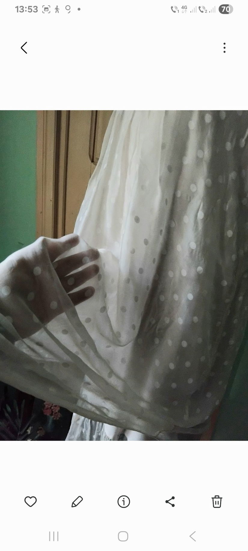 Rochie din matase naturala bej nude
