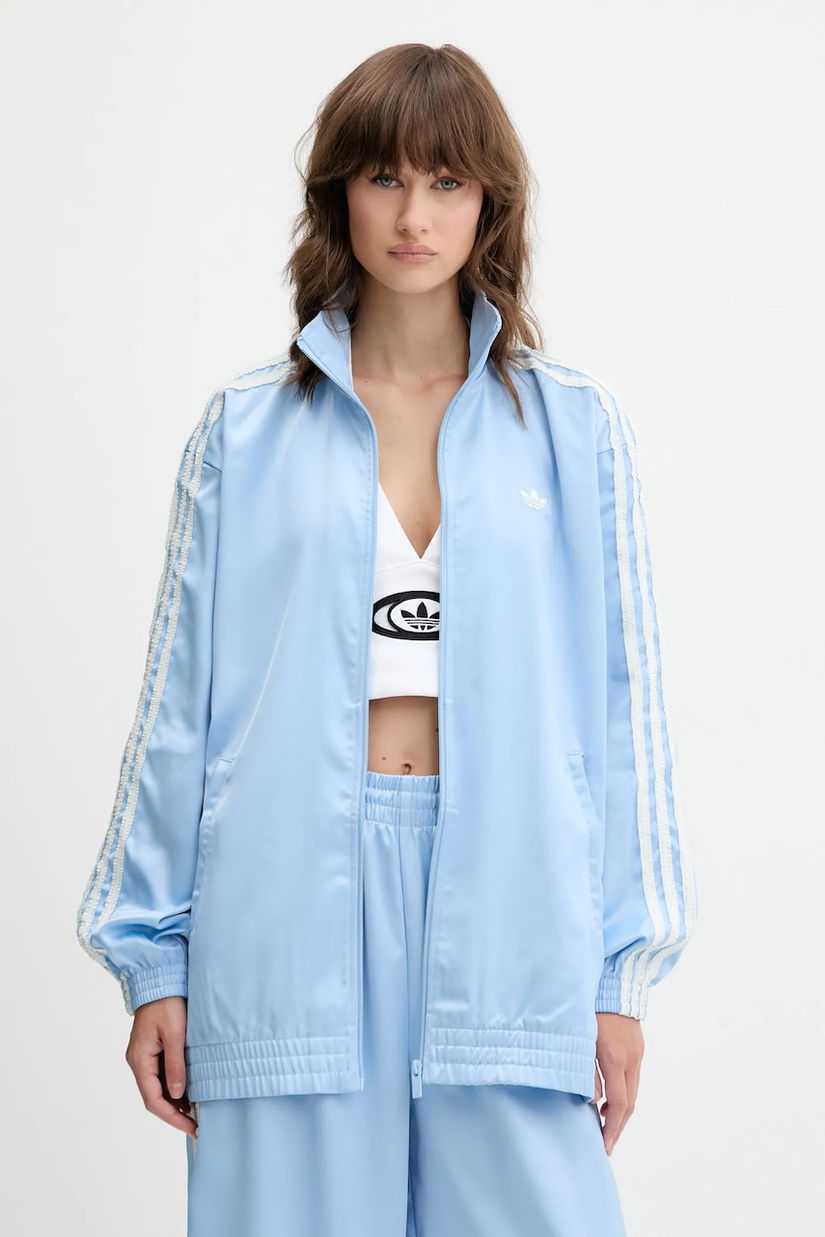adidas Originals bluză Satin Tt cu imprimeu, KC8811