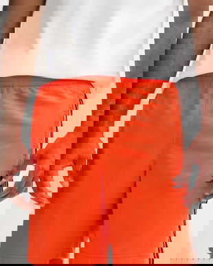 adidas Originals pantaloni scurți Firebird culoarea portocaliu, JY1344