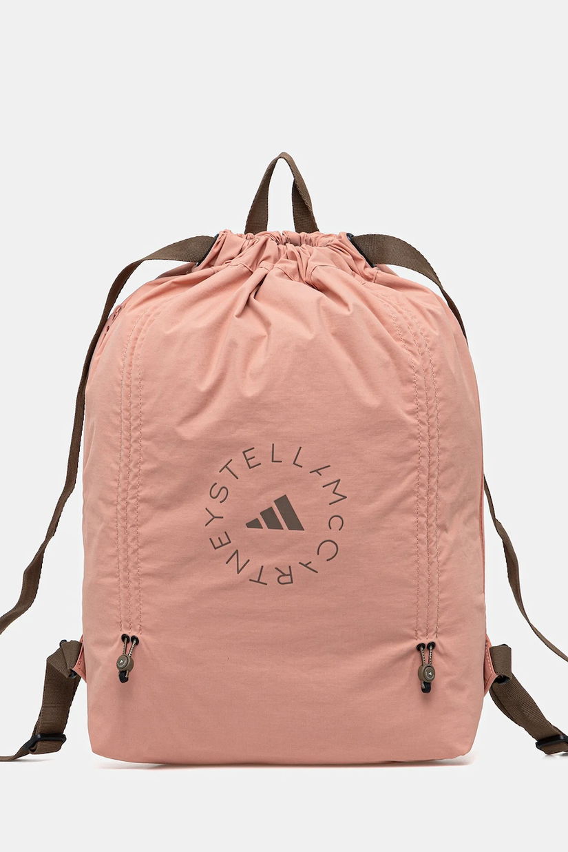 adidas by Stella McCartney rucsac culoarea roz, cu imprimeu, JY4198