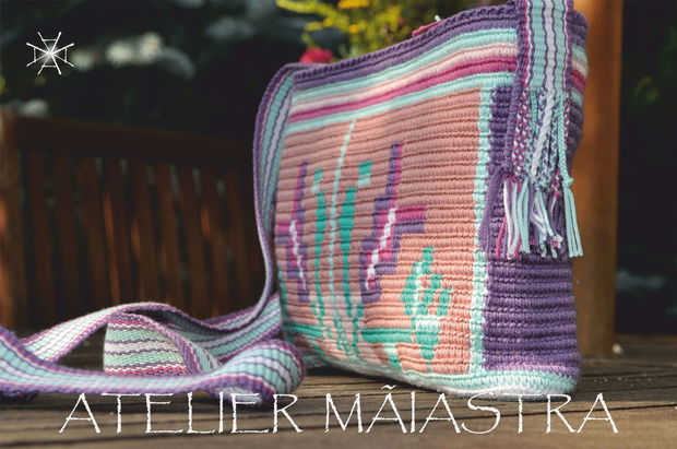 geanta crossbody ateliermaiastra crosetata Banat ciutura