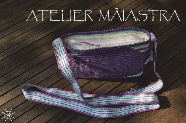 geanta crossbody ateliermaiastra crosetata Banat ciutura
