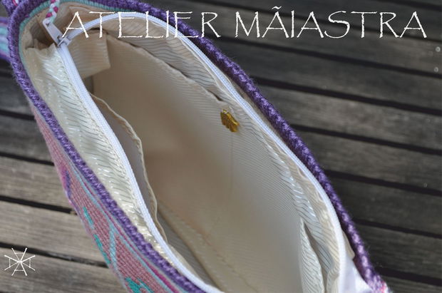 geanta crossbody ateliermaiastra crosetata Banat ciutura