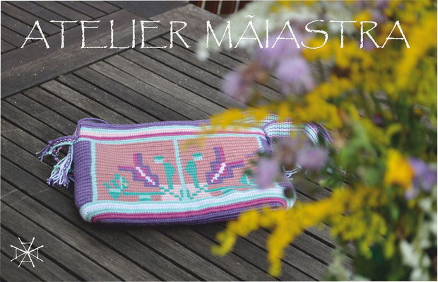 geanta crossbody ateliermaiastra crosetata Banat ciutura