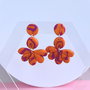 Cercei din lut polimeric FIERY SOULS