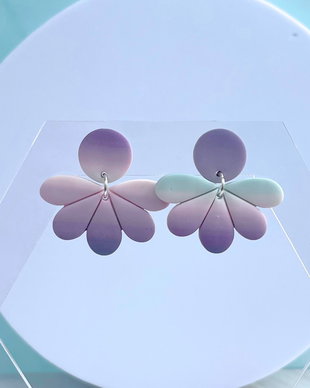 Cercei din lut polimeric PASTEL DREAMS #C0021