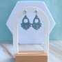 Cercei din lut polimeric OCEAN ELEGANCE