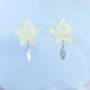 Cercei din lut polimeric SUNNY BLOOM #C0224