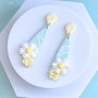 Cercei din lut polimeric LEMONDAISY GLOW