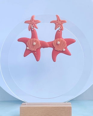 Cercei din lut polimeric STARDANCE TREASURE #C0251