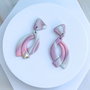 Cercei din lut polimeric BLOOMLOOP CHARM #C0049