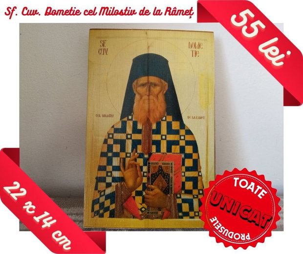 Icoane NOI Sf. români - personalizate