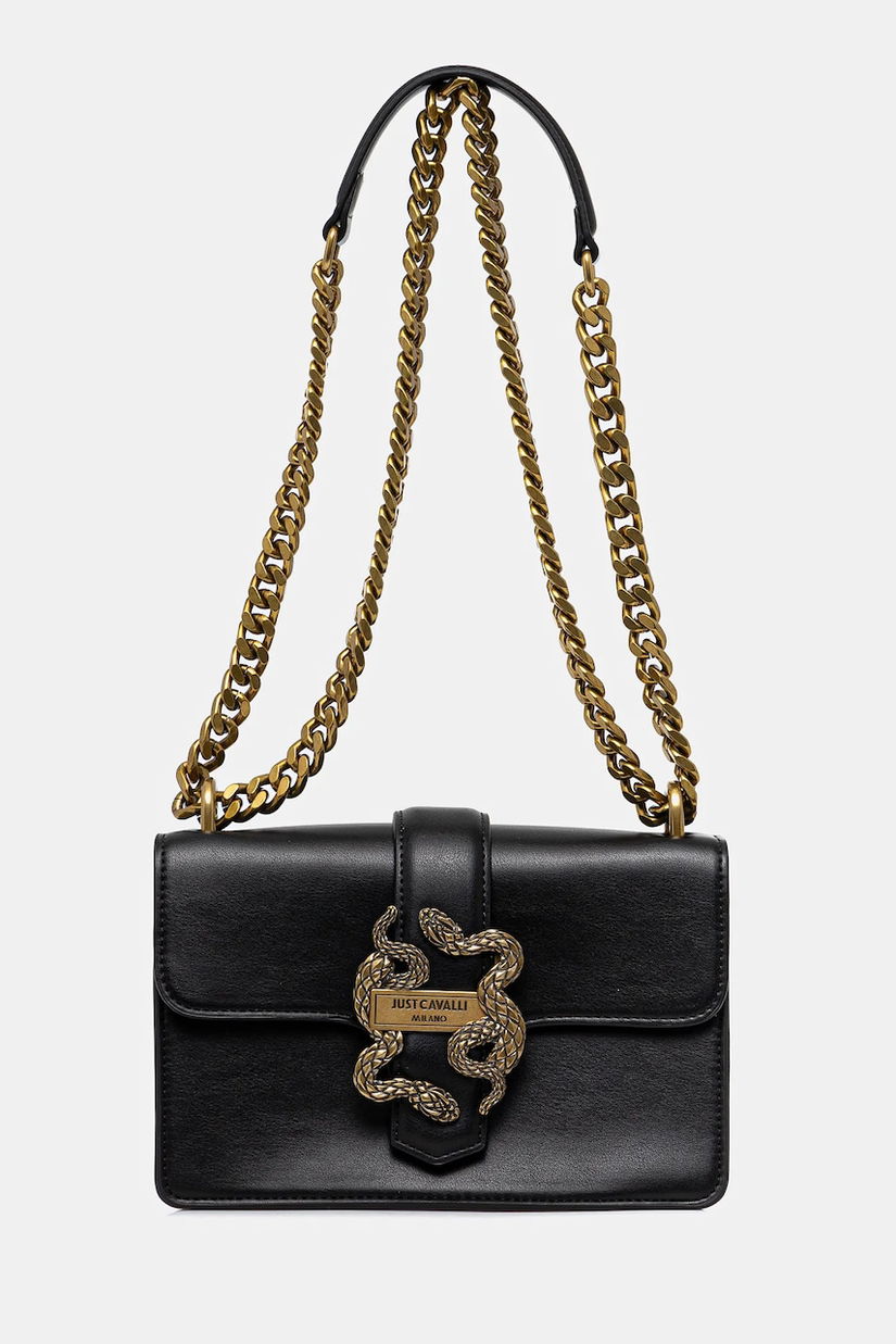 Just Cavalli poseta culoarea negru, 78RA4BAF ZSA89