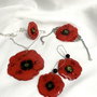set bijuterii handmade unicat din rășină 00667