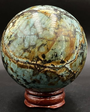 Turcoaz Verde - sfera din piatra semipretioasa