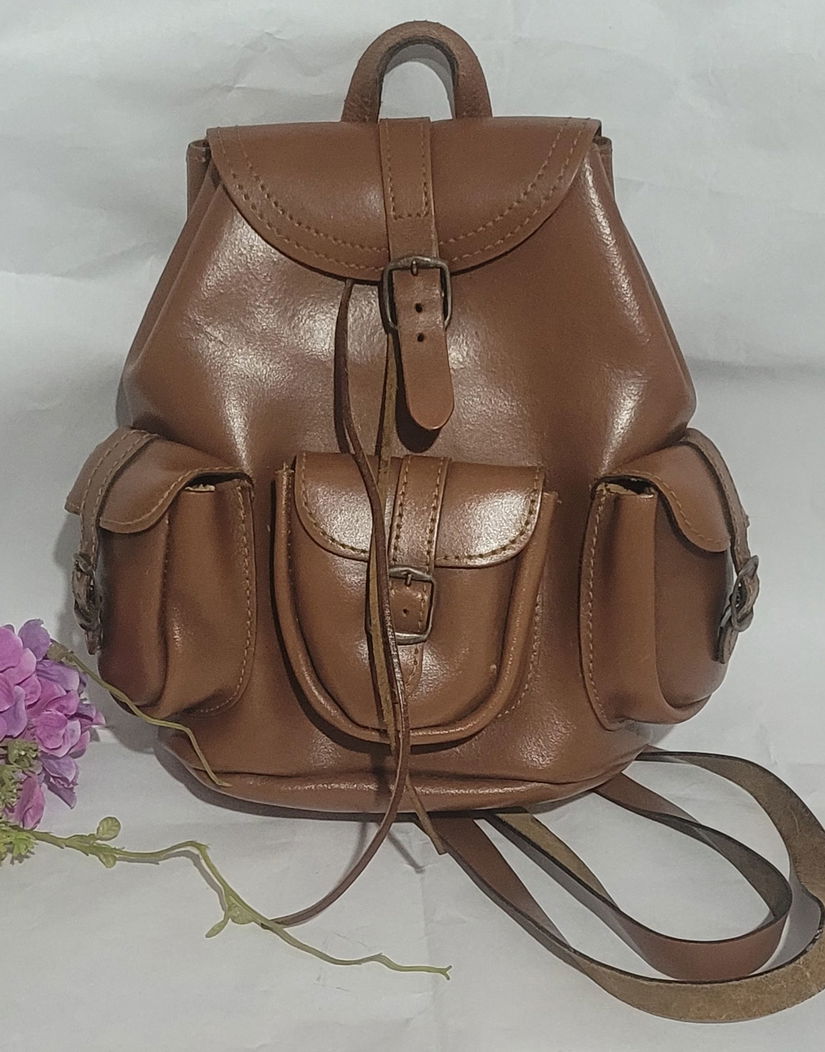 Rucsac piele naturala