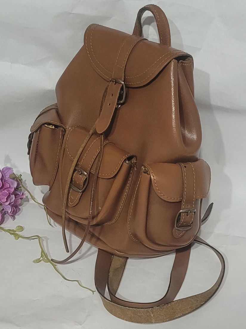 Rucsac piele naturala