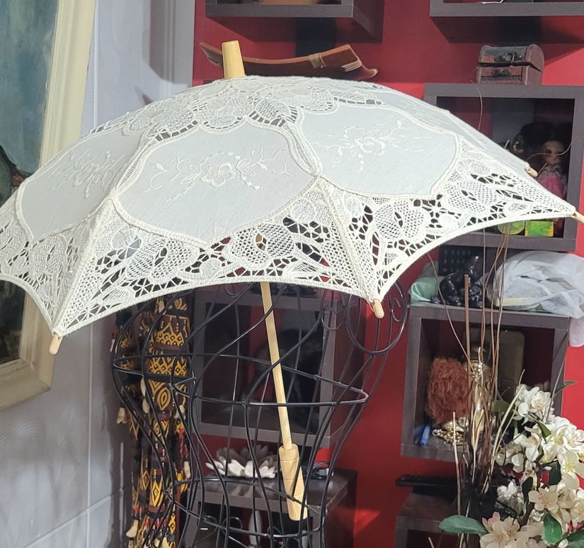Umbrela în stil victorian