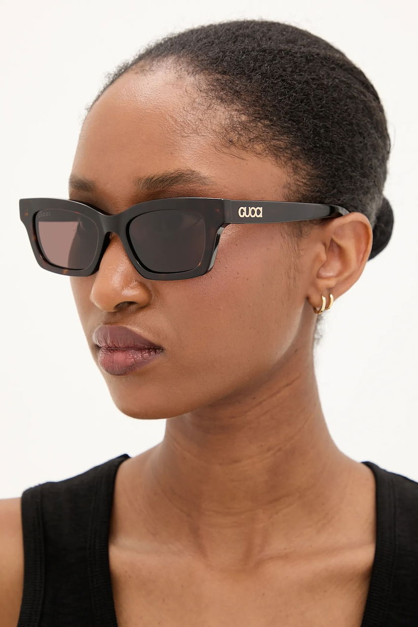 Gucci ochelari de soare culoarea maro, GG1790S