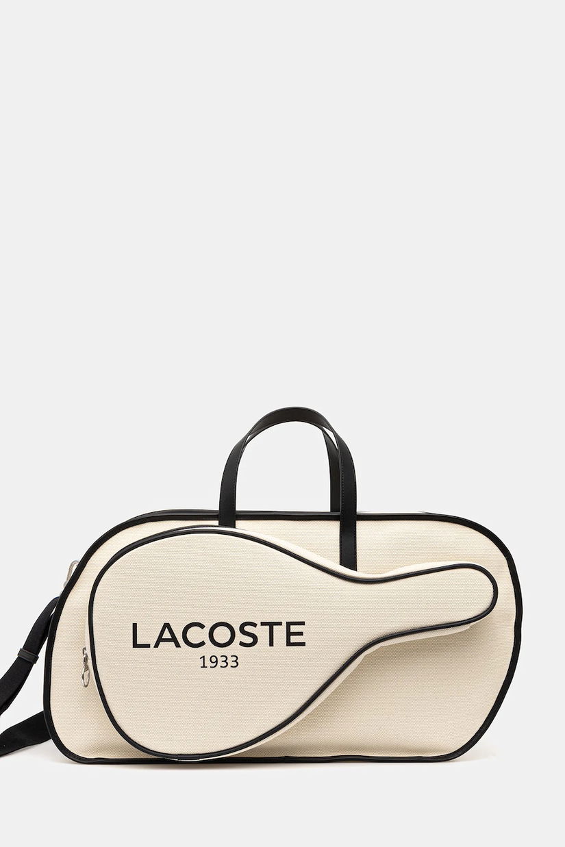 Lacoste geantă culoarea bej, NU4900TD