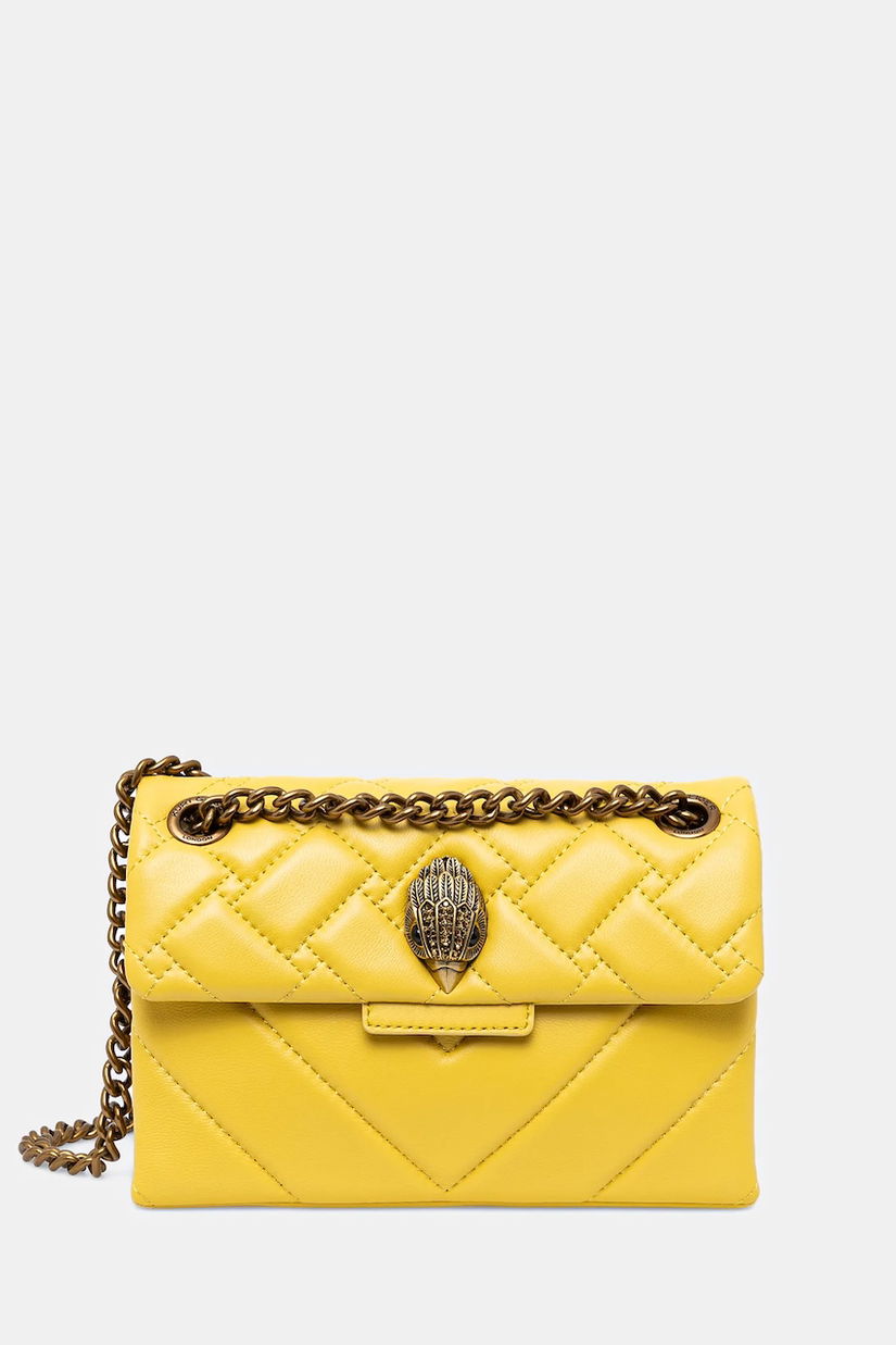 Kurt Geiger London poseta KENSINGTON culoarea galben, 4372893109