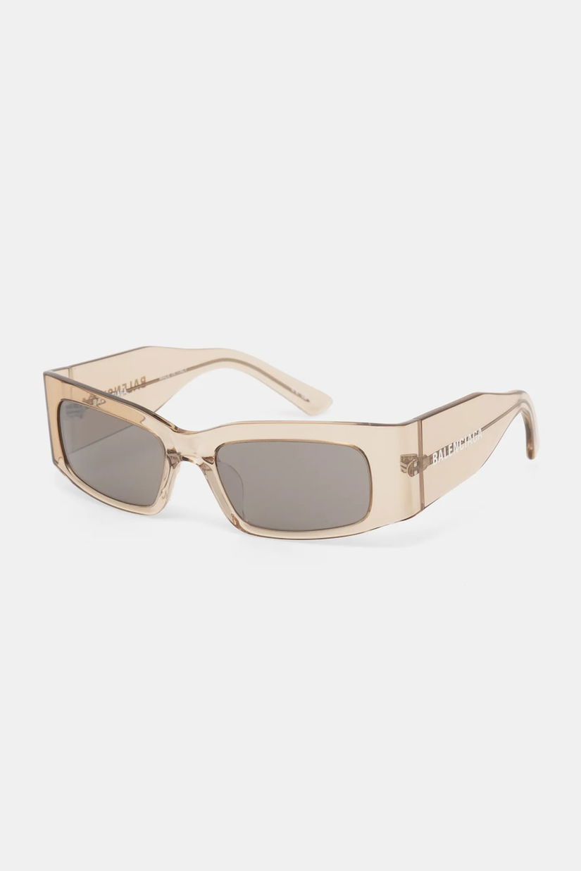Balenciaga ochelari de soare culoarea argintiu, BB0328S