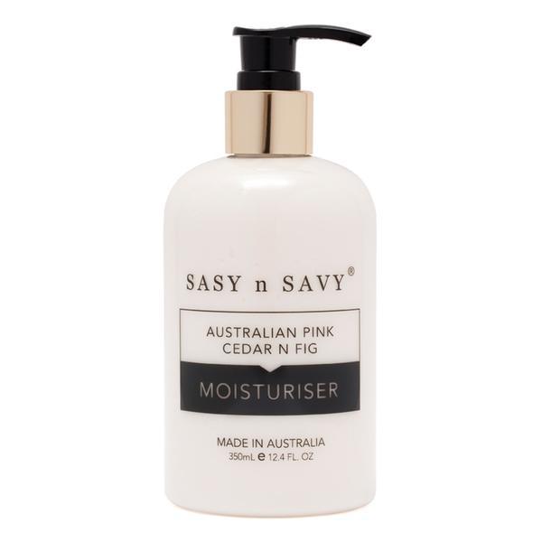Lotiune hidratanta cu smochin Australian si cedru roz Sasy&amp;Savy, 350 ml