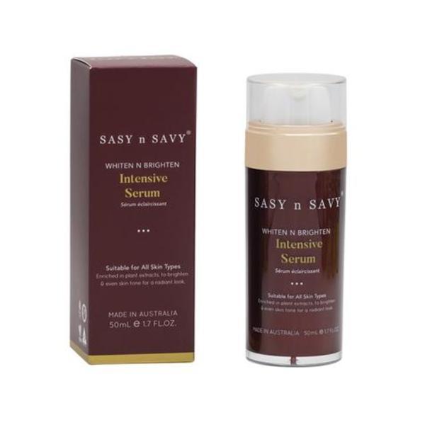 Ser intensiv pentru Albirea si Luminozitatea Tenului Sasy&amp;Savy, 50 ml