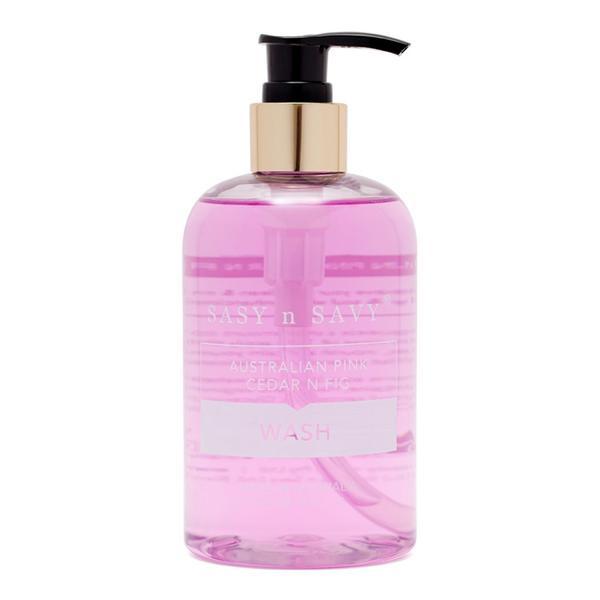 Gel de dus pentru maini si corp cu smochin Australian si cedru roz Sasy&amp;Savy, 350 ml