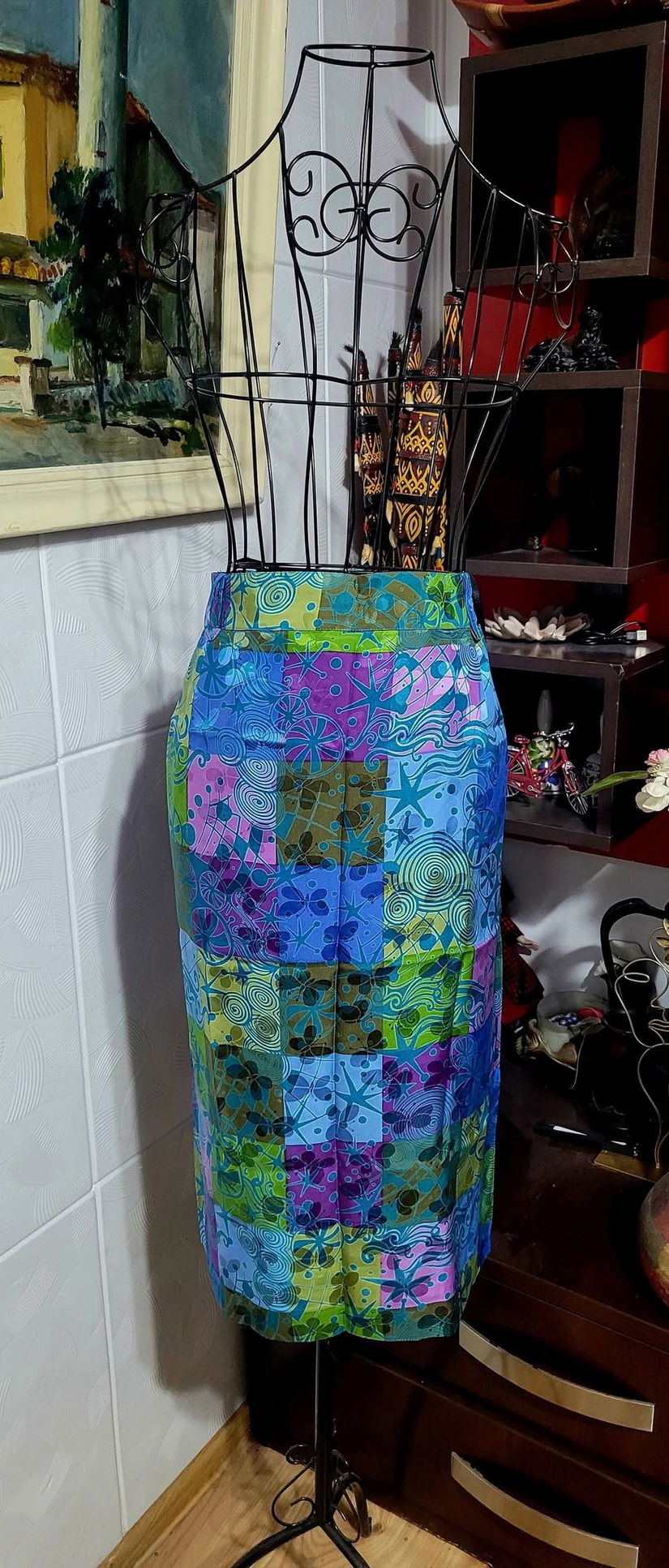 Deux pieces mătase naturală mărime L-xl