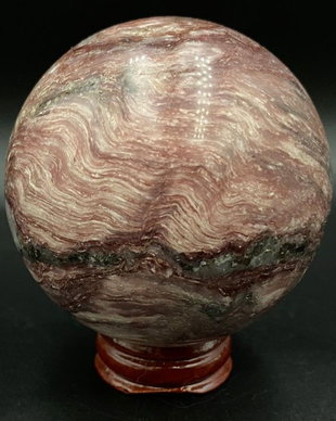 Muscovit Roz (Mica) - Sfera piatra semipretioasa
