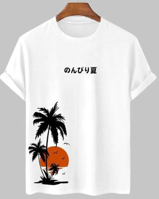 Tricou pictat manual