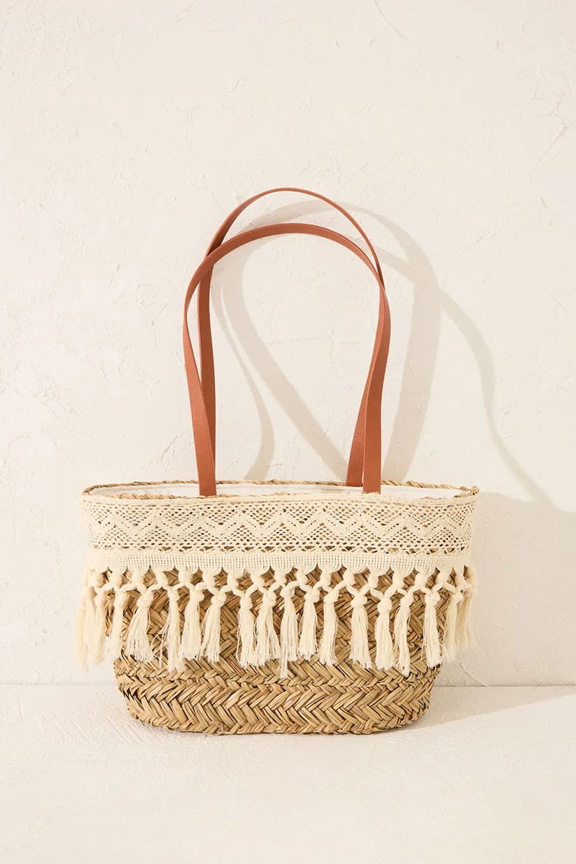 women'secret poșetă culoarea bej, 3069514