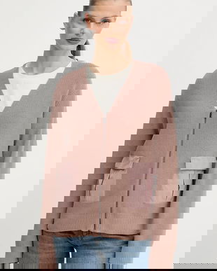 MM cardigan LIBERO culoarea roz, 2526346017600