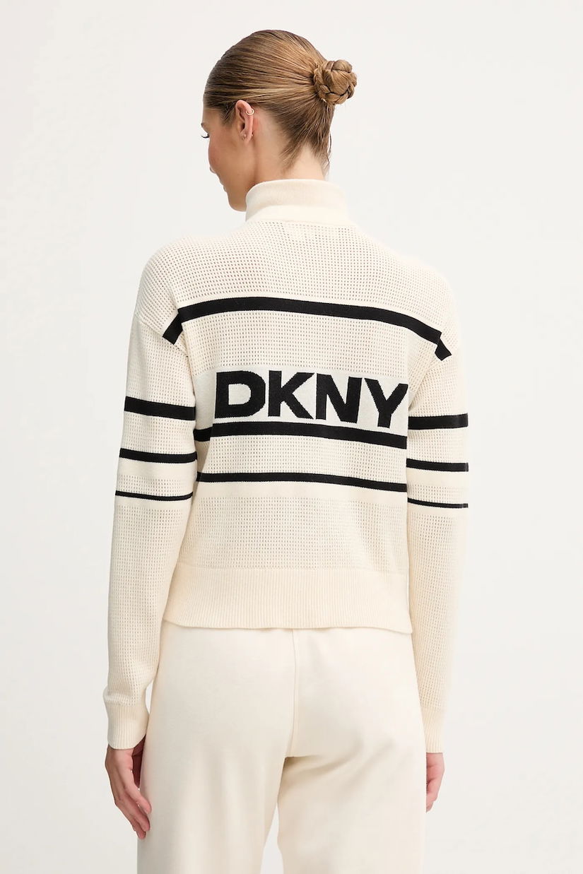 Dkny cardigan culoarea bej, DP5R0756