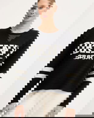 Dkny pulover culoarea negru, DP5R0749